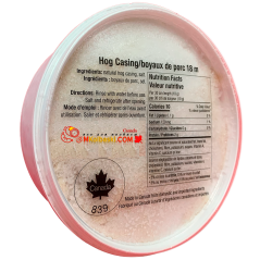 Natural Hog Casing (18 meters) Home