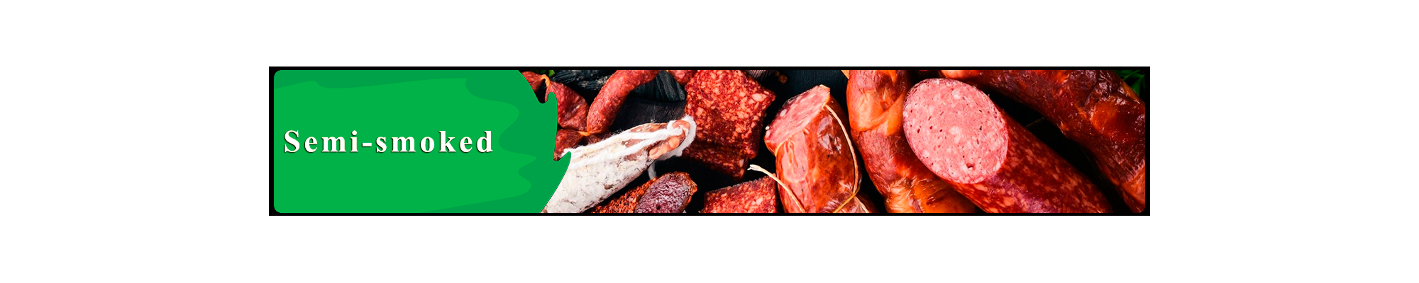 Semi-smoked кolbasa